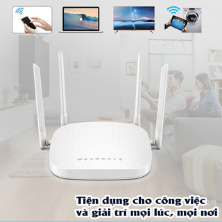 Cục phát wifi từ sim 4G H300G - 4 ăngten siêu khỏe - Tản nhiệt tốt, hoạt động 24/24 không bị nóng