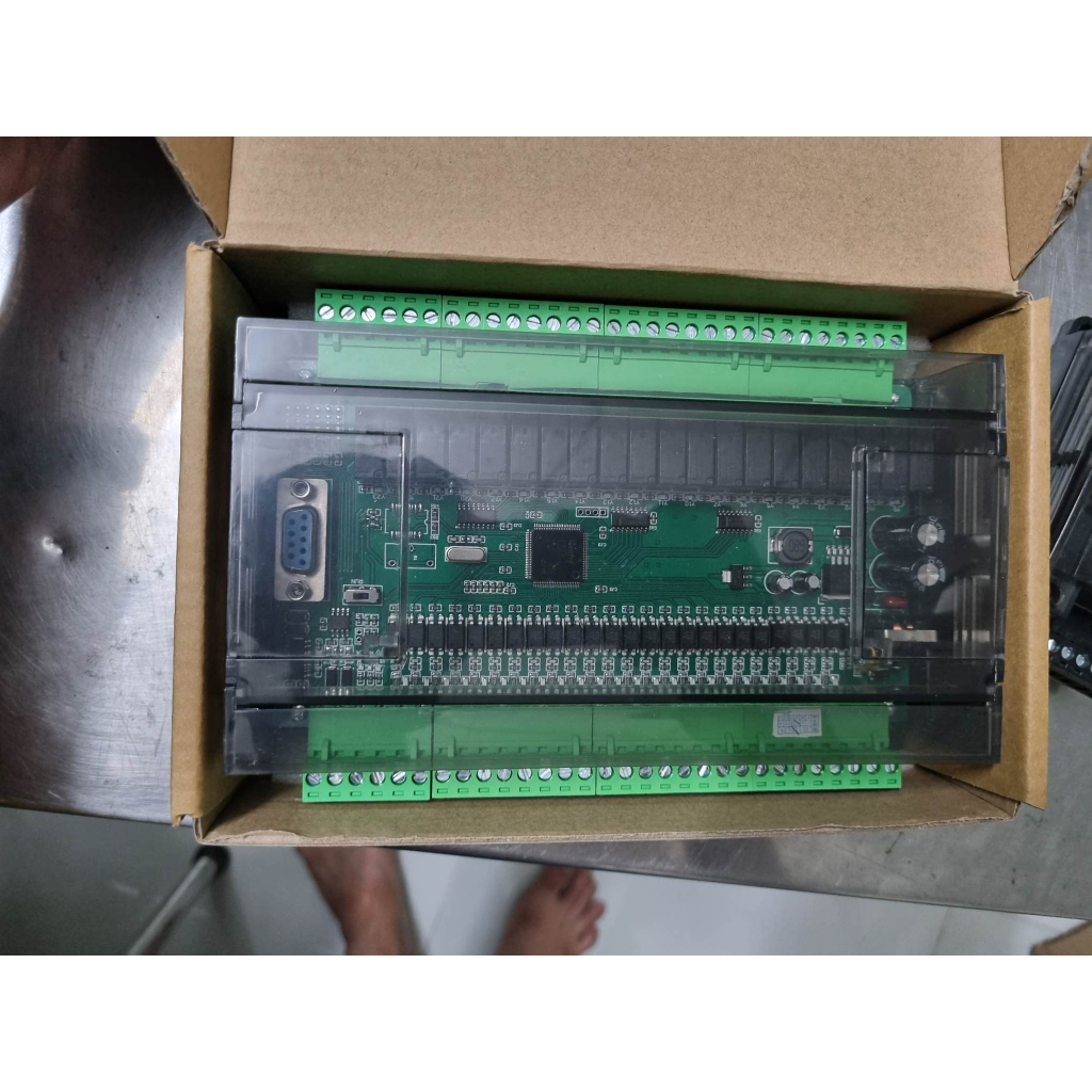 Board mạch lập trình PLC Bo Mitsubishi FX3U 48MR 48MT 6AD2DA RTC 40MR ...