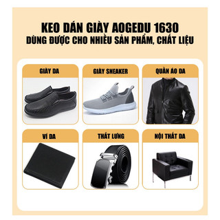 Keo dán giày dép chuyên dụng siêu dính chắc Duer Aodegu 1630, keo đa năng dán đế giầy, dày thể thao