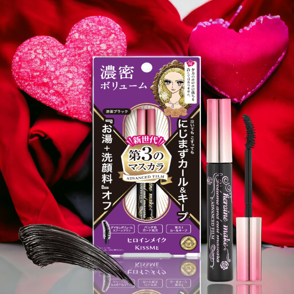 Mascara Dạng Màng Flim Không Lem Trôi ,Giữ Nếp Cong Và Làm Dày Rậm Mi Kissme Heroine Make (6G)