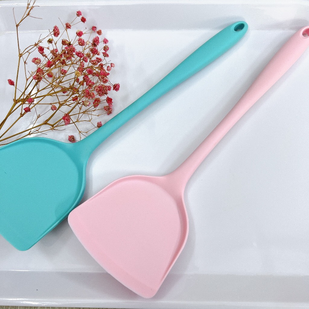 Sạn - Xẻng Silicon Chống Dính Chịu Nhiệt  Cao Cấp - size lớn
