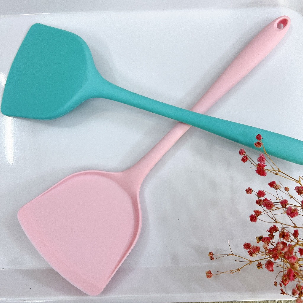 Sạn - Xẻng Silicon Chống Dính Chịu Nhiệt  Cao Cấp - size lớn