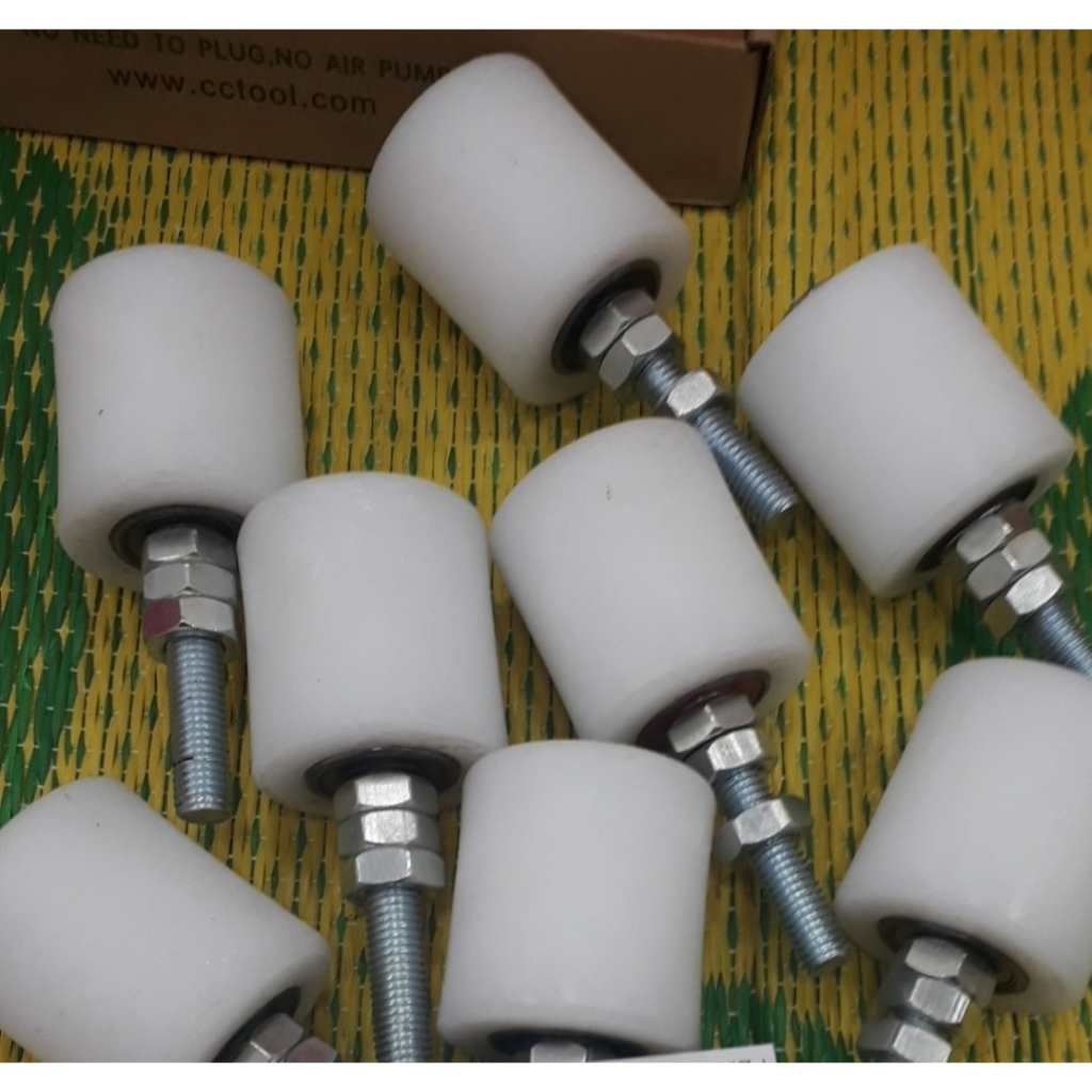 1 Cặp con lăn bạc đạn đỡ cửa cuốn ( không bát) giúp giảm tiếng ồn