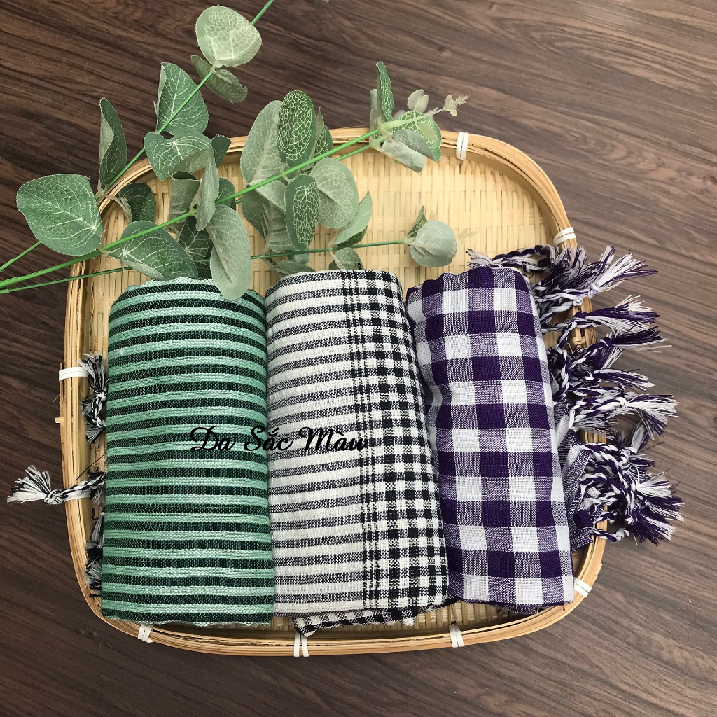 Khăn rằn đi phượt ô nhí cao cấp cỡ lớn 170 x 60cm - Khăn rằn Campuchia ...