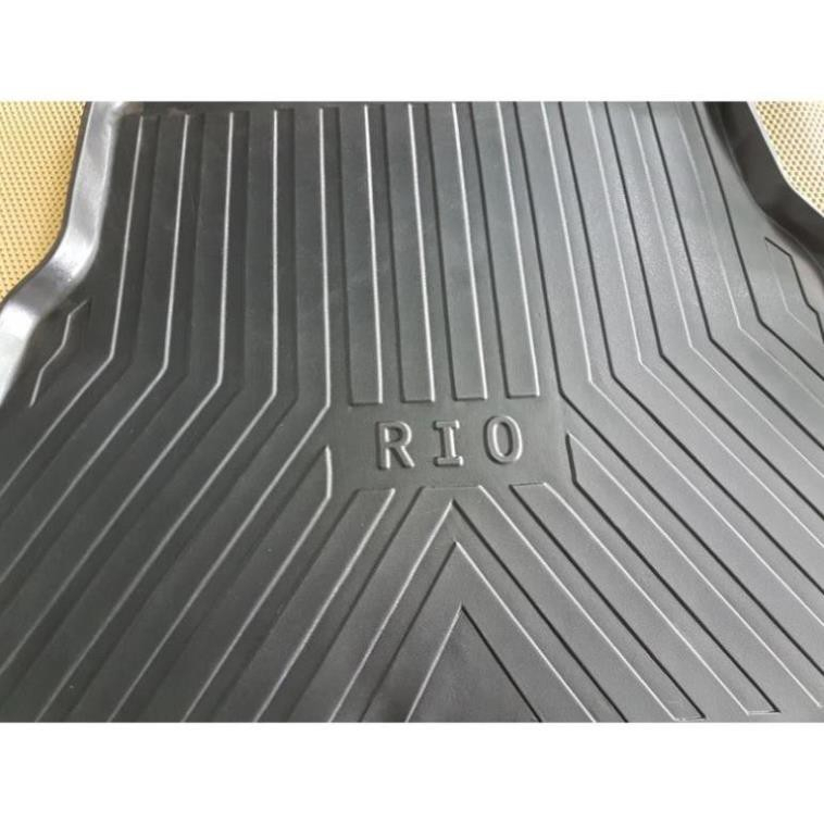 LÓT CỐP nhựa dẻo xe KIA RIO sedan 2014 - 2025 Hàng không mùi, không thấm nước, dễ vệ sinh