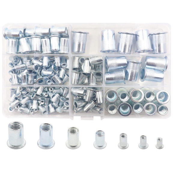 50c Ốc tán rút M3, M4, M5, M6, M8, M10, M12 thép mạ hàng đẹp | Shopee ...
