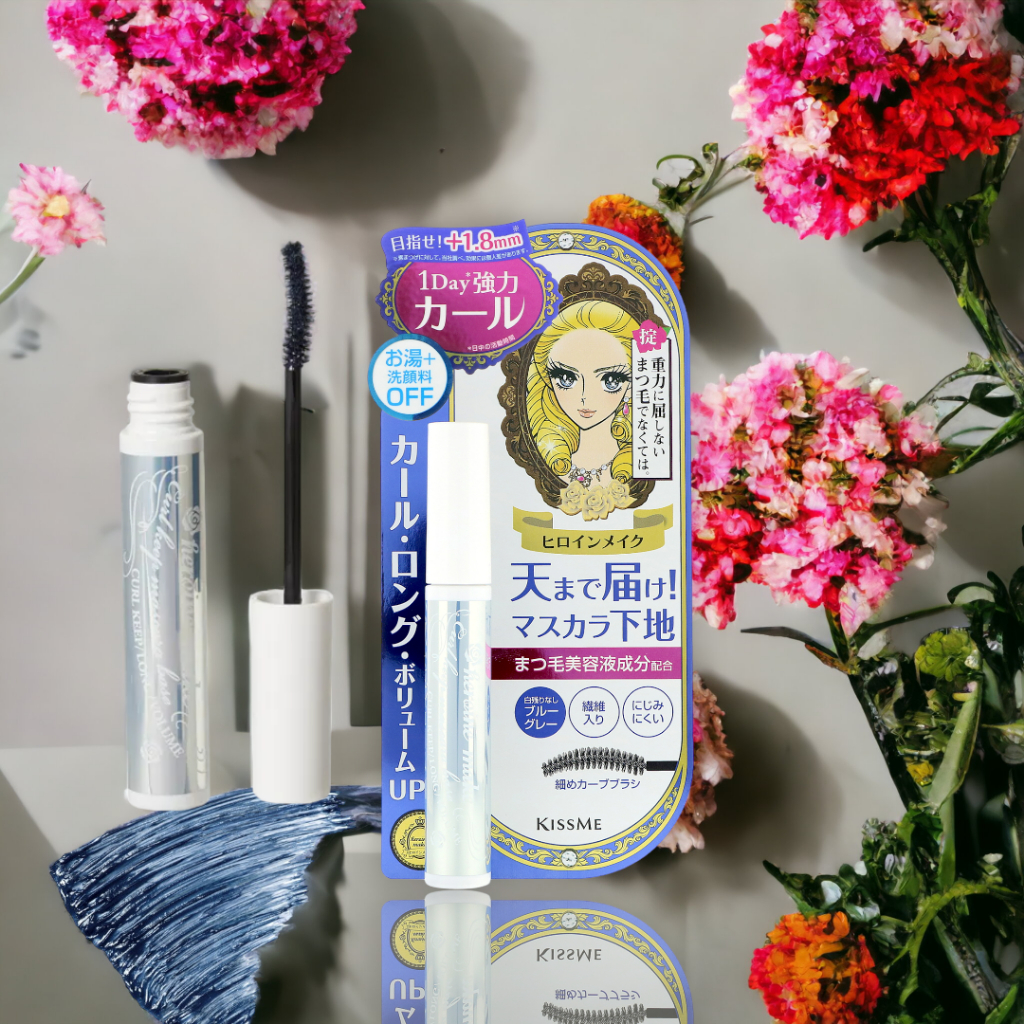 Mascara Lót Nền Chống Trôi, Nâng Dài Mi Kissme Make Curl Keep Mascara Base (6,6mL)