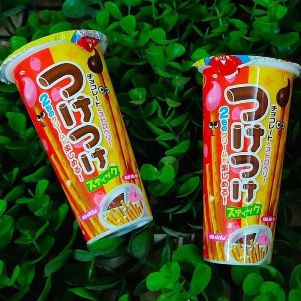 [TẶNG QUÀ ĐƠN TỪ 129K ]Bánh que kem chấm Wismo Richy vị socola dâu 35g