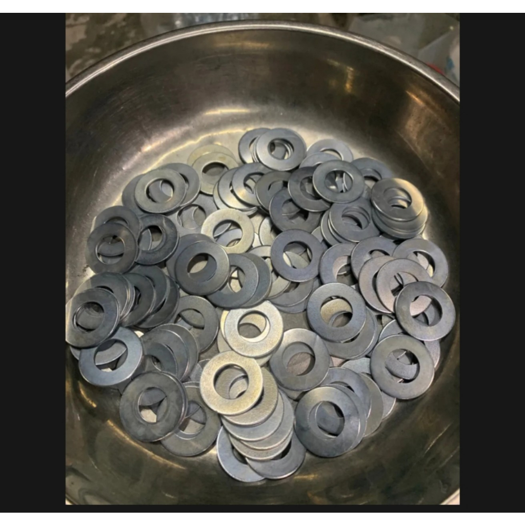100gram Lông đền, vòng đệm loại mỏng lỗ 4li 5li 6li 8li 10li 12li 14li ...