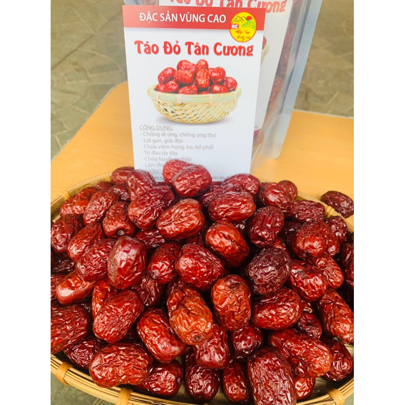 Táo Đỏ Tân Cương Nguyên Quả – Táo Tàu Khô – Dùng Hãm Trà, Nấu Nước, Nấu Cháo