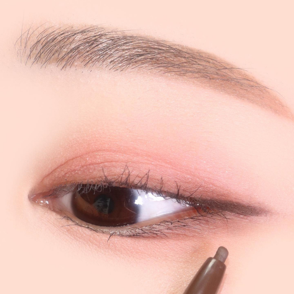 Bút Chì Sáp Kẻ Lông Mày ,Không Lem Trôi,Lõi Siêu Mịn Kissme Heroine Make Quick Eyeliner  0.07g