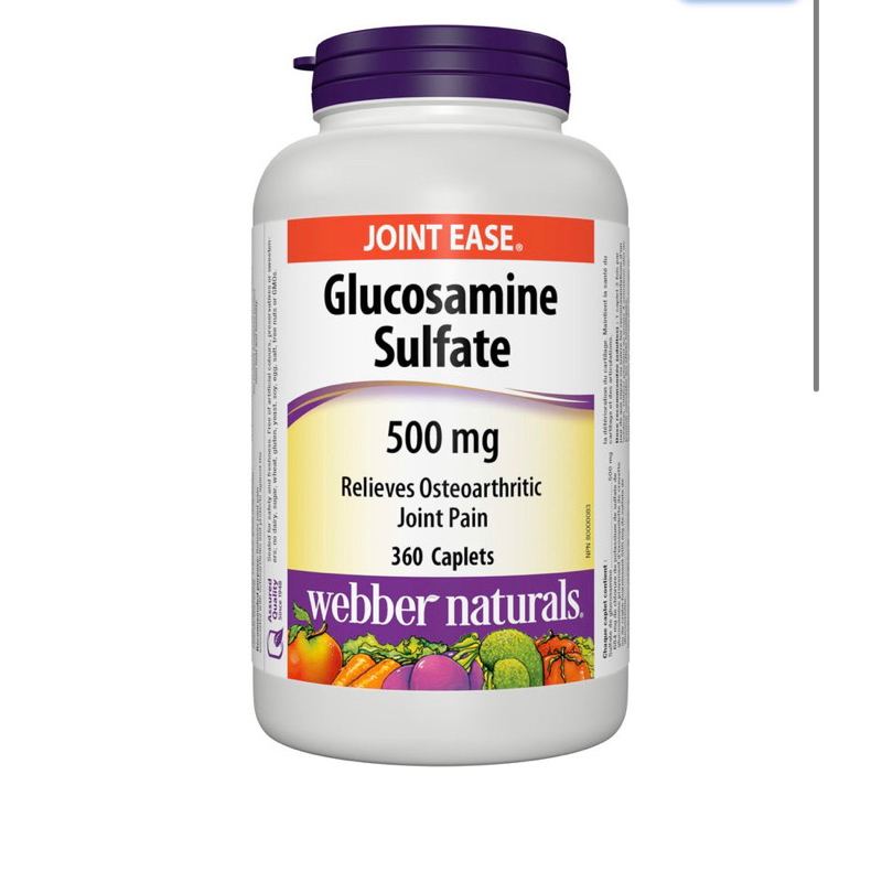 VIÊN UỐNG BỔ XƯƠNG KHỚP GLUCOSAMINE SULFATE 360 VIÊN ber Canada