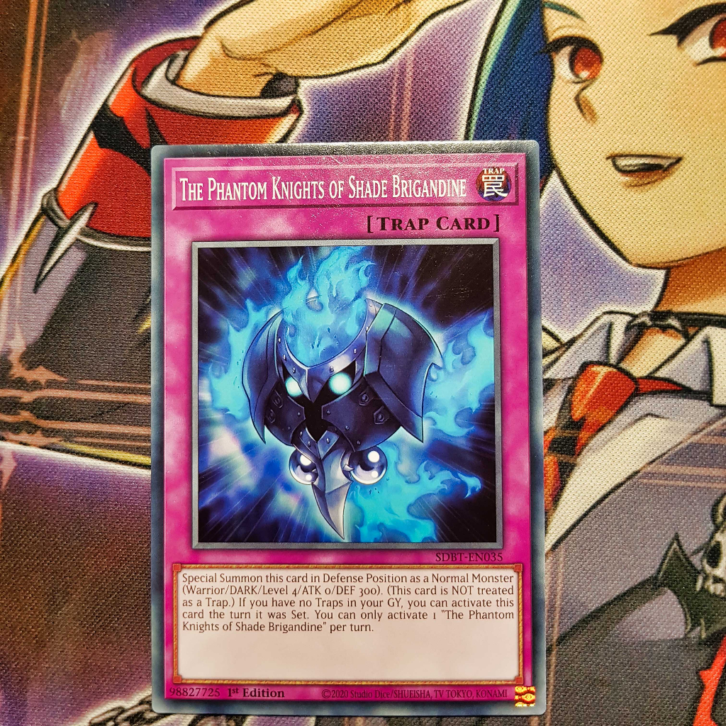 Thẻ bài Yugioh chính hãng | The Phantom Knights of Shade Brigandine ...