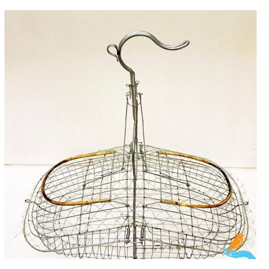 Lồng bẫy chim khuyên, chim sâu. Lồng bẫy kẽm siêu bền, không gỉ. Lẫy ...