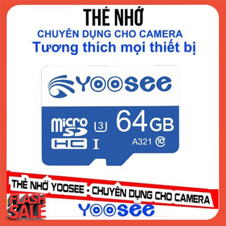 Thẻ Nhớ MicroSDHC Yoosee Pro Plus 64GB và 32GB A1 U3 4K R95MB/s W45MB/s - Chuyên Camera Và Điện Thoại