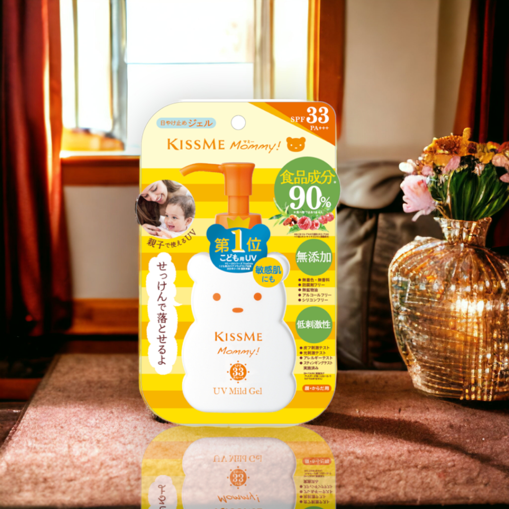 Kem Chống Nắng Dành Cho Trẻ Em Từ 06 Tháng Và Người Có Làn Da Nhạy Cảm Kissme Mommy (Chai 50g)