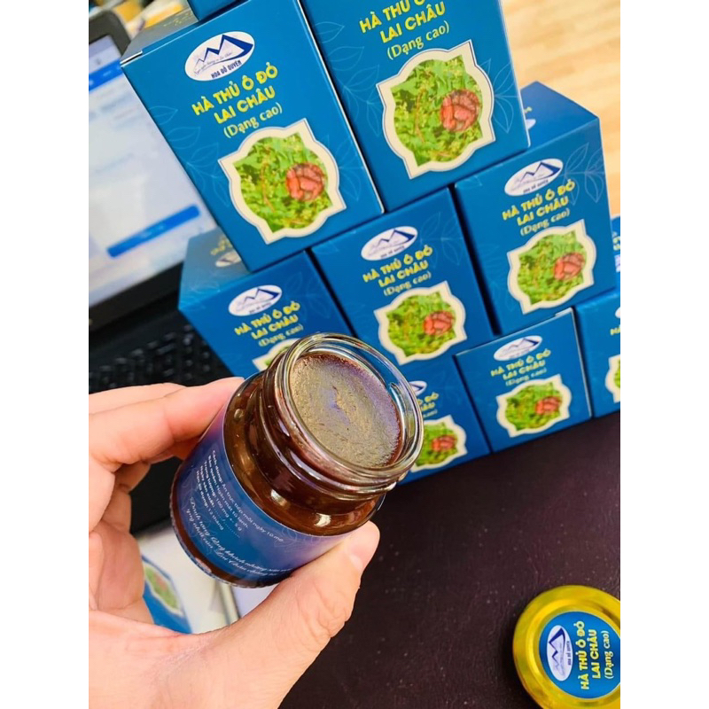 Cao Hà Thủ Ô Đỏ Lai Châu- Hỗ trợ chứng rụng tóc, tóc bạc sớm, Bồi bổ cơ thể [100g]