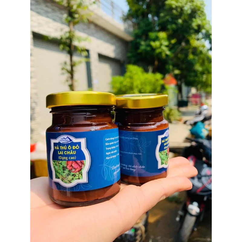Cao Hà Thủ Ô Đỏ Lai Châu- Hỗ trợ chứng rụng tóc, tóc bạc sớm, Bồi bổ cơ thể [100g]