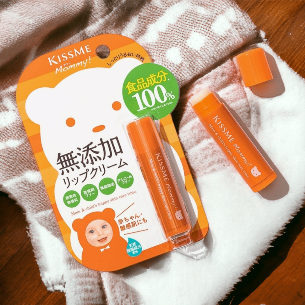 Kem Dưỡng Chống Nứt Nẻ Môi Dành Cho Bé Từ 6 Tháng Tuổi  Kissme Mommy Lip Cream(2.5g)