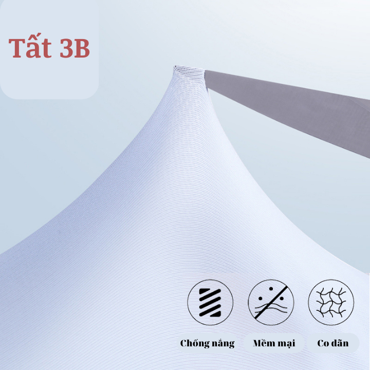 Găng tay chống nắng tia UV cho nam nữ dày dặn hai màu đen trắng chất cotton co dãn 3B-[Ống Găng Tay]