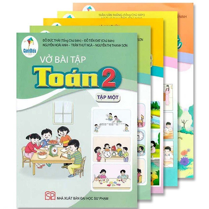 Ảnh Sách - Sách giáo khoa và bài tập lớp 2 - chương trình cánh diều (lẻ) + bán kèm 1 quyển vở 2