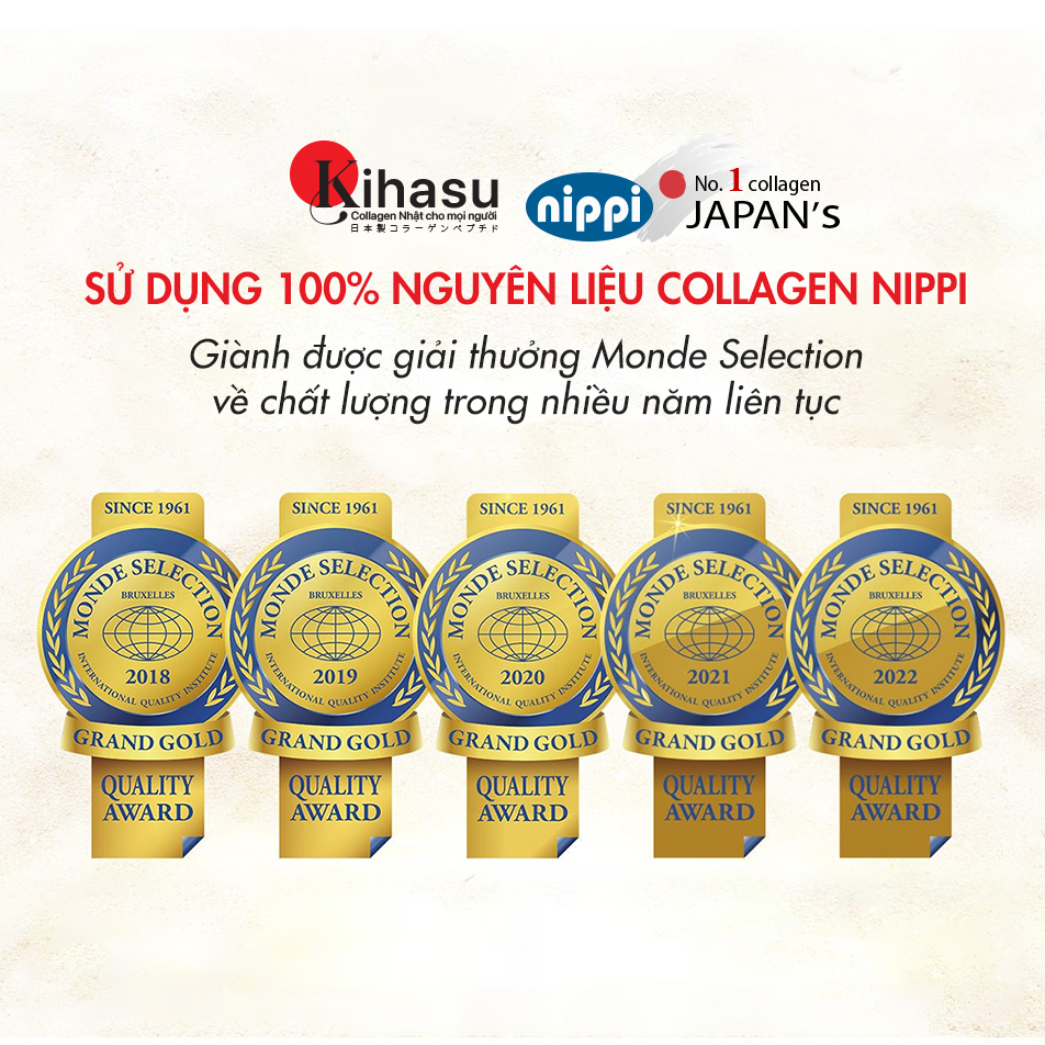 Ảnh Combo 2 chai 50ml: mờ thâm nám sạm, tàn nhang, đốm nâu, đồi mồi, chân chim, sáng da với serum collagen KIHASU nam + nữ 3