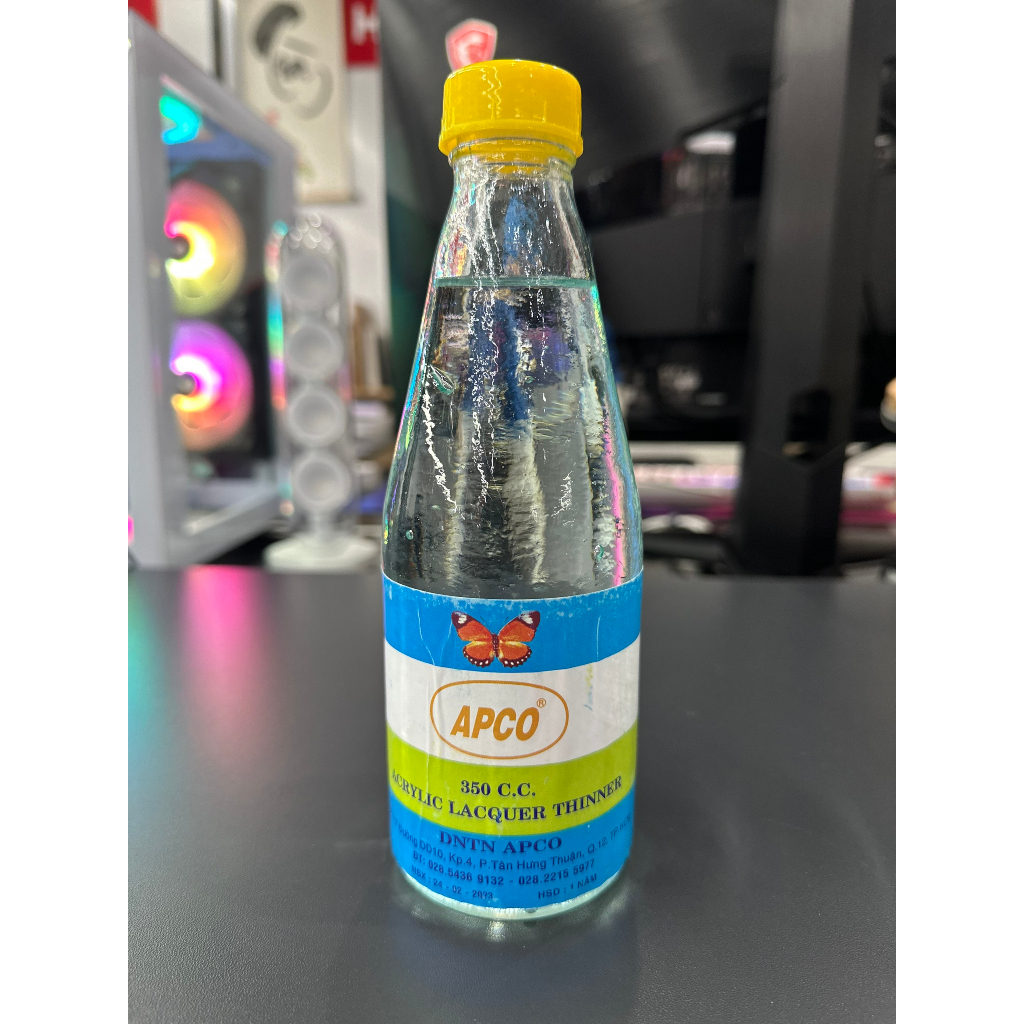 Dung dịch vệ sinh bo mạch, linh kiện điện tử Axeton APCO 350ml | Shopee ...