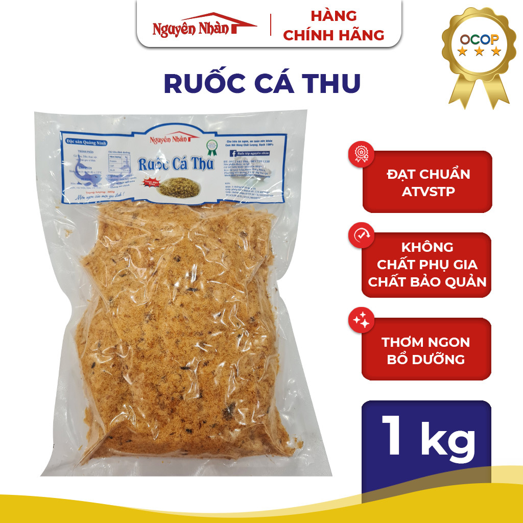 Ruốc Cá Thu - 300g - 1kg - Nguyên Nhàn