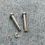 ốc xỏ gác chân xe Honda salaya kèm long đền đỏ loại 6 ly dùng cho gác chân xe wave, dream, future....