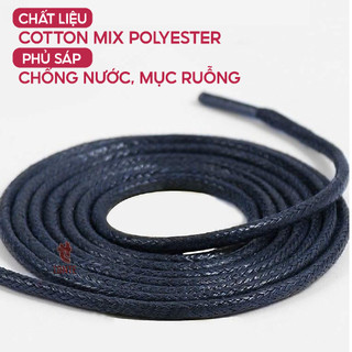 Dây giày da sáp tròn cao cấp (1 bộ 2 dây) DGDA01