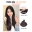 Kẹp Tóc Giả Kẹp thẳng 45-55cm, phong cách Hàn Quốc, set 3 dải làm dày tóc, tự nhiên mềm đẹp Qiqishop