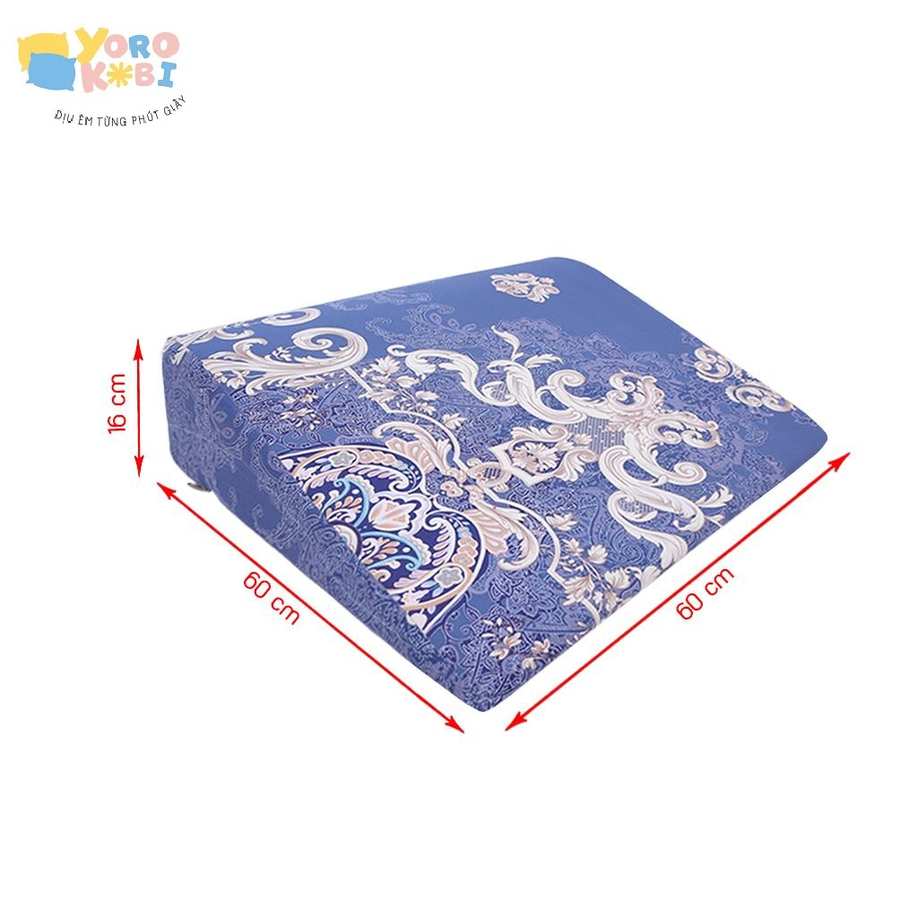 Gối Chống Trào Ngược Thiết Kế Bo Tròn Đỉnh Yorokobi – Thông Minh, Giảm Ợ Chua, Trào Ngược Dạ Dày