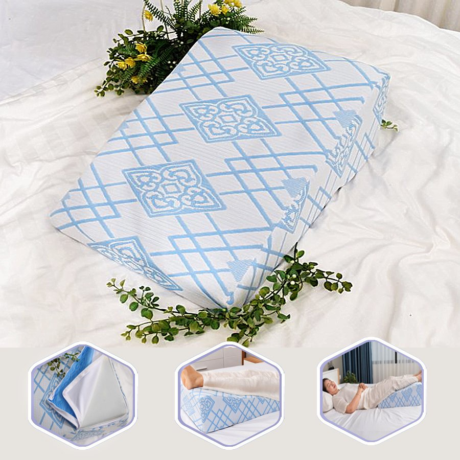 Gối Chống Trào Ngược Dạ Dày Người Lớn Hanako Hỗ Trợ Giảm Ho, Ngứa Họng, Chống Phù Cao 16cm-18cm
