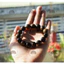 Vòng Tay Trầm Hương Tròn Đơn Sánh Chìm Nước 18mm- May mắn-Tài lộc-Trầm Hương Tự Nhiên - Trầm Hương Bình An.