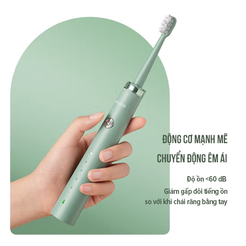 Ảnh Bàn Chải Sóng Âm Điện Flyco FT1701VN Kháng Nước 5 Chế Độ Làm Sạch Chuẩn Nha Khoa - Hàng Chính Hãng 4