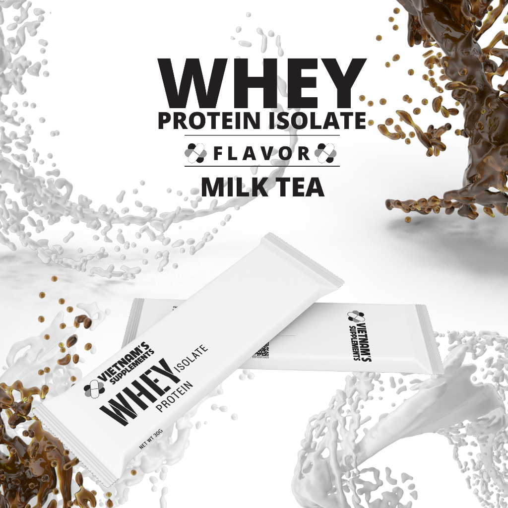 Ảnh Whey Protein Isolate gói dùng 1 lần tiện dụng ( 1 gói 30 gram ) 3