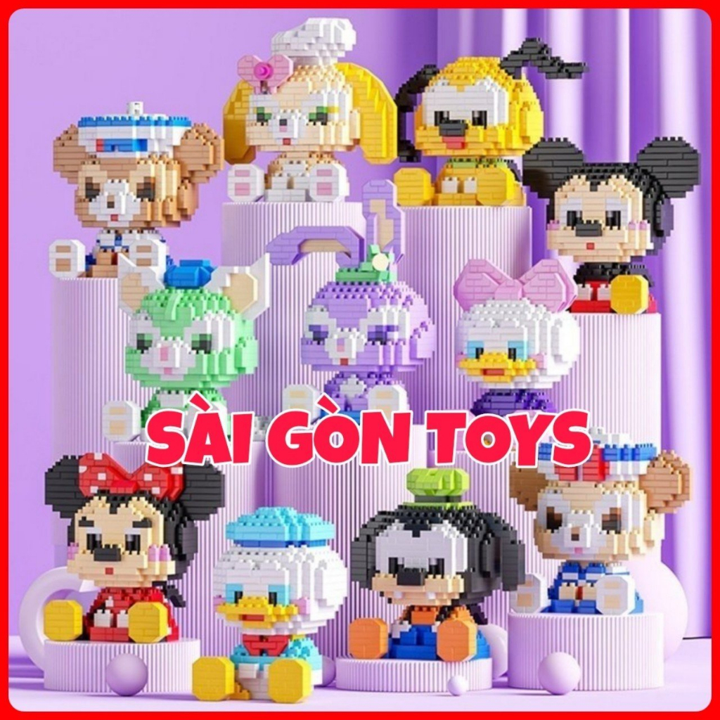 [THANH LÍ NGHỈ BÁN] ĐỒ CHƠI XÉP HÌNH 3D CHO BÉ - MÔ HÌNH XẾP HÌNH 3D MINI NHIỀU MẪU