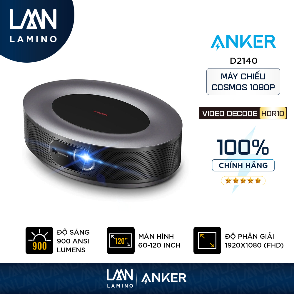 Máy chiếu di động NEBULA (by Anker) Cosmos 1080P - D2140 LAMINO ...