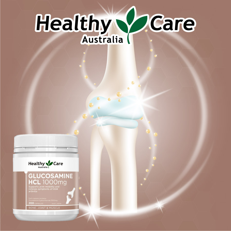 Viên uống hỗ trợ xương khớp Healthy Care Glucosamine HCL 1500mg 400 viên |  Shopee Việt Nam