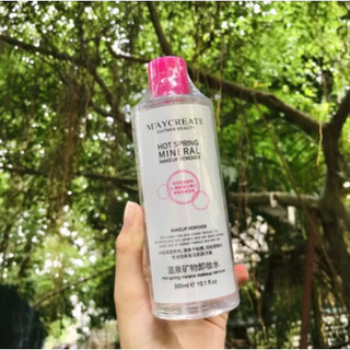 Combo Nước Tẩy Trang Maycreate 300ml và Bông Tẩy Trang 222 Miếng