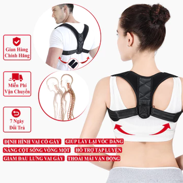 Đai Chống Gù Lưng Nam Nữ Cho Người Lớn Và Trẻ Em Andego Có Bh Lỗi 1 Đổi 1, Đai Định Hình Lưng Chống Gù