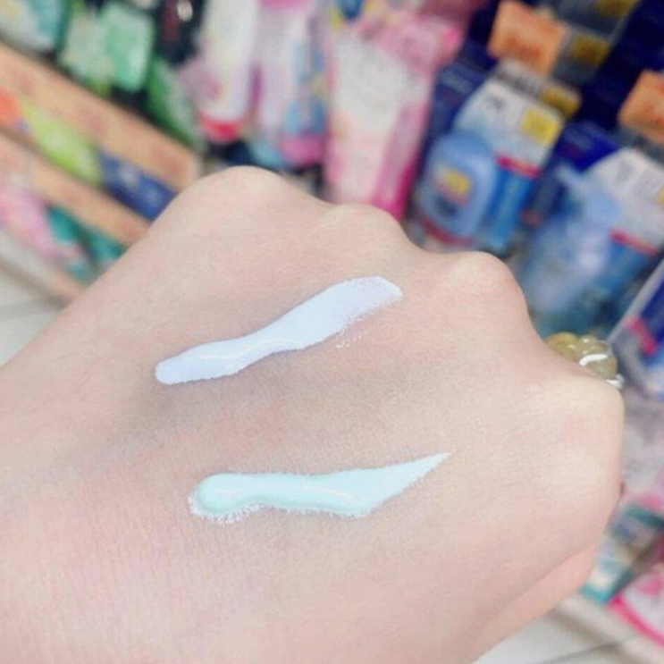 Gel Chống Nắng Nâng Tone Hatomugi UV Care & Tone Up Milky Gel SPF50+ Pa++++ Mint Green (Tuýp 70g)