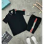 Set Áo Polo Cổ bẻ Mix Quần sooc Phối viền Chất vải Vân Nổi