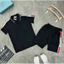 Set Áo Polo Cổ bẻ Mix Quần sooc Phối viền Chất vải Vân Nổi