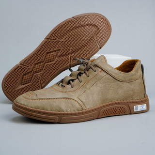 [ NEAN SHOES ] Giày Sneaker Nam Cổ Lửng Da Cao Cấp Đế Cao Su Đúc Chống Trượt 2 Màu Đen Nâu