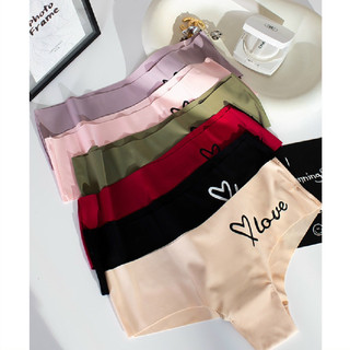 -Quần Lót Nữ Đúc Su Không Đường May Chống Lộ Sexy Gợi Cảm Phối Chữ LOVE 1089.