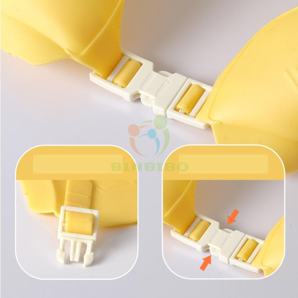 Mũ gội đầu chắn nước vương miện cho bé nhựa PP, có thể điều chỉnh vòng đầu - Binbibo