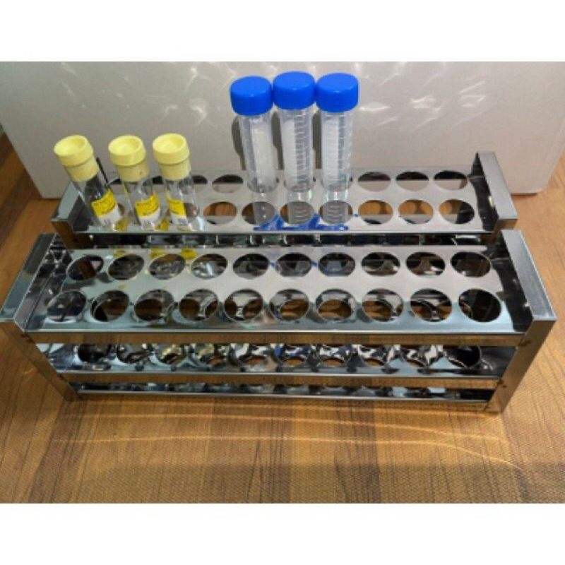 Khay inox 2 tầng đựng ống nghiệm | Shopee Việt Nam