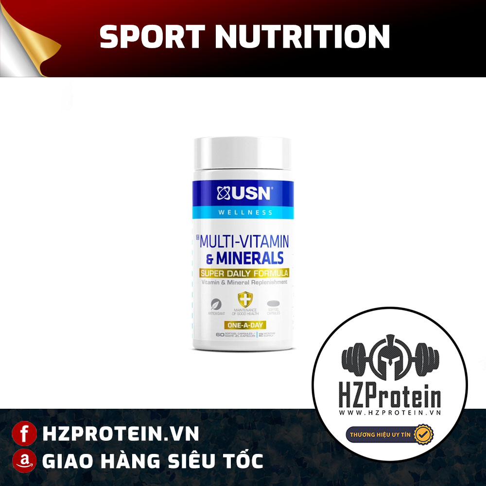 USN Multi vitamin, Viên uống vitamin tổng hợp 60 Viên Shopee Việt Nam