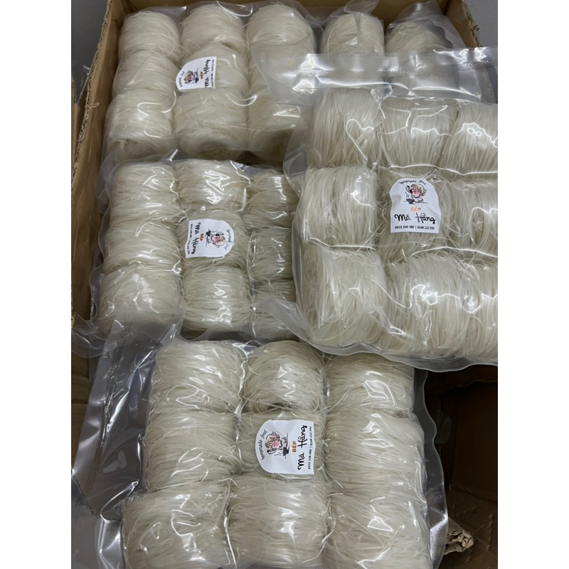 Phở khô Gia Lai 1kg - Sợi phở dai dai- Phở hai tô Gia Lai